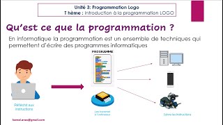 Introduction à la programmation LOGO [2ASC]