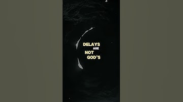 God’s Delays Are Not Denials 🙏 #FaithOverFear #TrustHisTiming #GodsPlan #subscribe