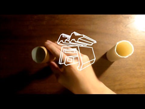 【ASMR】筒（つつ）/Binaural Cardboard tube【音フェチ】