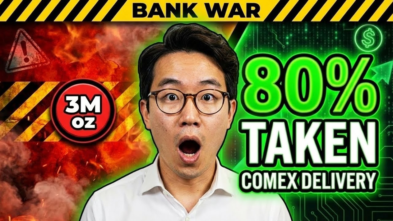 SILVER SHOCK: JPM Takes 80% of COMEX Delivery (Not Normal)