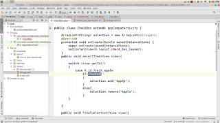 53 Android Studio CheckBox
