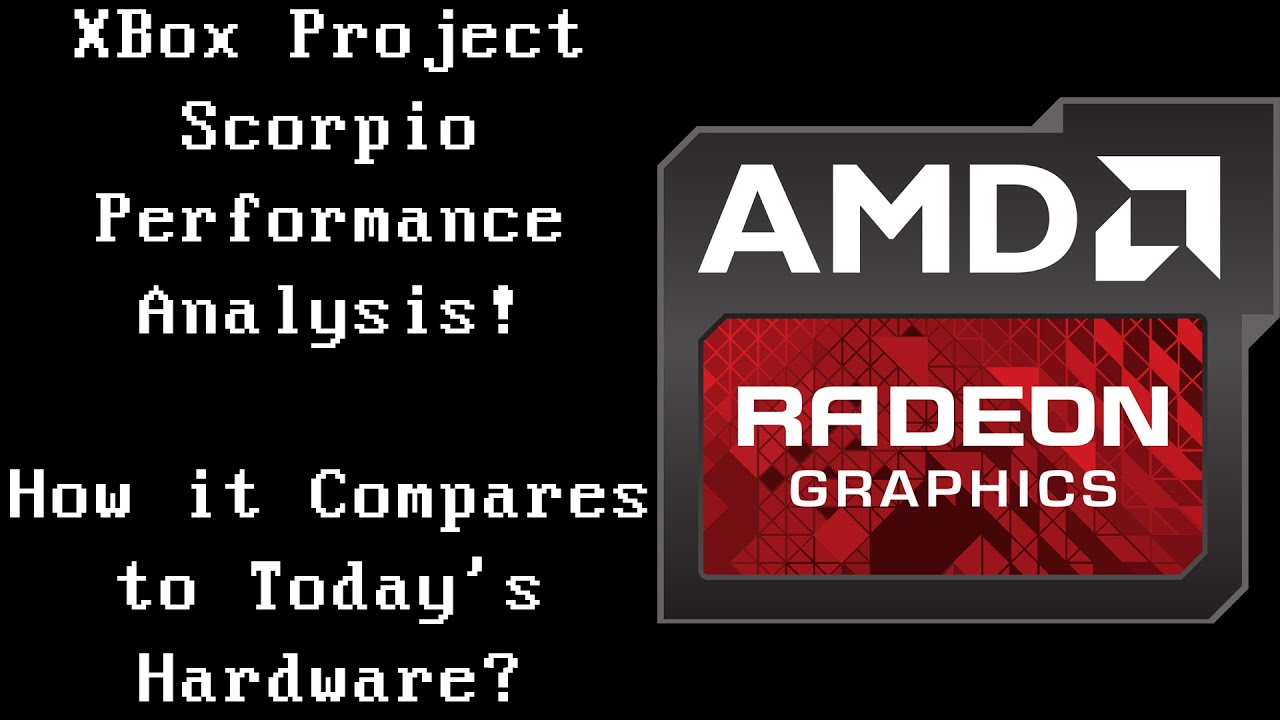XBox Project Scorpio Performance Analysis! How it Compares to Today's PC Hardware?