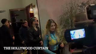 Colombian singer Maluma parties and celebrates at the Fleur Room with his girlfriend Susana Gomez!