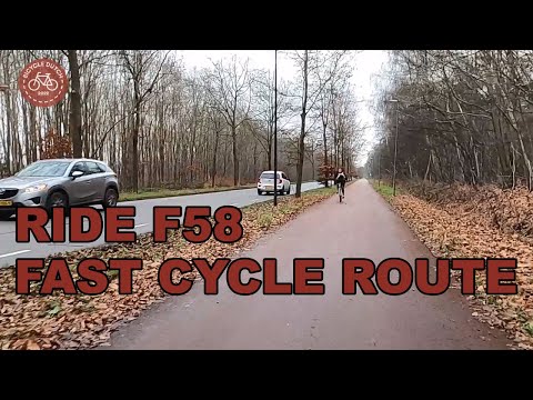 Cycling on the F58; Etten-Leur to Breda