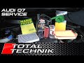 How to service your audi 30 tfsi  q7  total technik