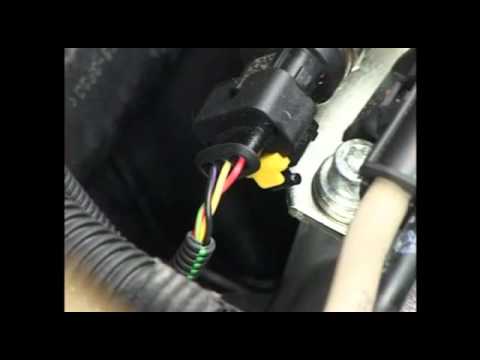 How to test the fuel rail pressure sensor on a Fiat Doblo 1300 Multijet