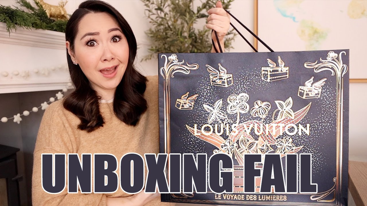 *TOTAL REGRET* My Louis Vuitton Unboxing FAIL + a Festive Outfit Haul!