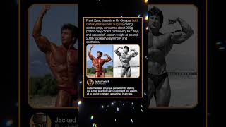 Celebrity Frank Zane, three-time Mr. Olympia, held carbohydrates under 50g/day during contest prep Net Worth
