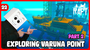 Exploring Varuna Point Part 2 | Raft Gameplay Solo Live With Bakchod Cuby | Part 22 | #raftgameplay
