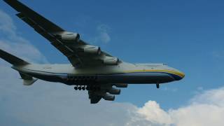 Antonov AN-225 'Mriya' Landing at Kuala Lumpur KUL, enroute from Prague to Perth