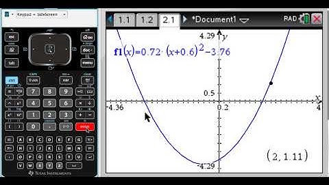 TI-Nspire CX CAS Graphs Page Basics