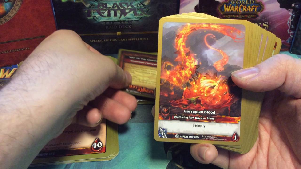 World of Warcraft TCG, Battle of the Aspects Raid Deck.