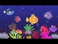 Peaceful Night Sleep 💤🐟 Baby Lullabies  Relaxing Ocean Animation for Toddlers🌊