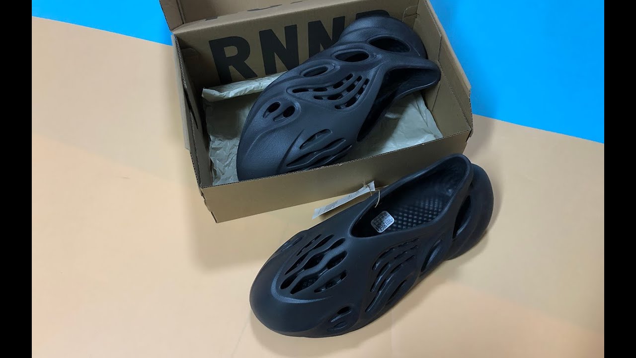 Yeezy Foam Runner “Onyx” Unboxing Review YouTube