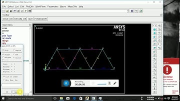 2D Link Analysis in ANSYS APDL