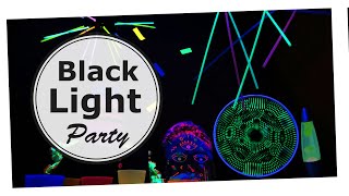 Blacklight Party DIYs Inspiration | Konfetti Partys