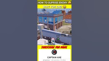 HOW TO SUPRISE ENEMY? 😲😜 || Bgmi 🔥🔥 || #bgmi #pubg #shorts #bgmishorts