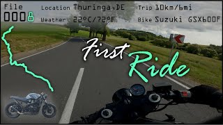 Match Highlights RIDEOUT #008 I Suzuki GSX600F I Cafe Racer I GoPro I [60fps] I HD I PoV I First Ride after build-up