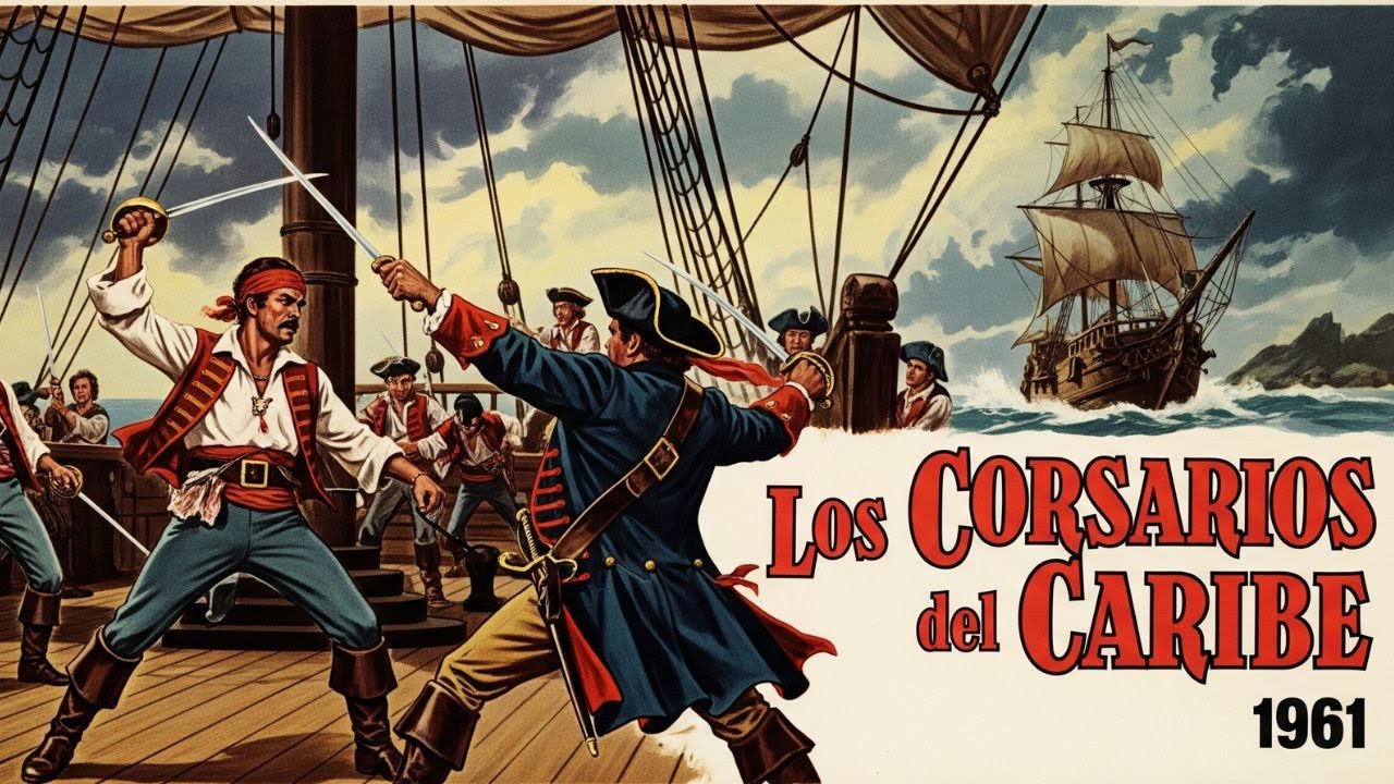 Los Corsarios del Caribe: Aventura, Piratas y Venganza en Alta Mar