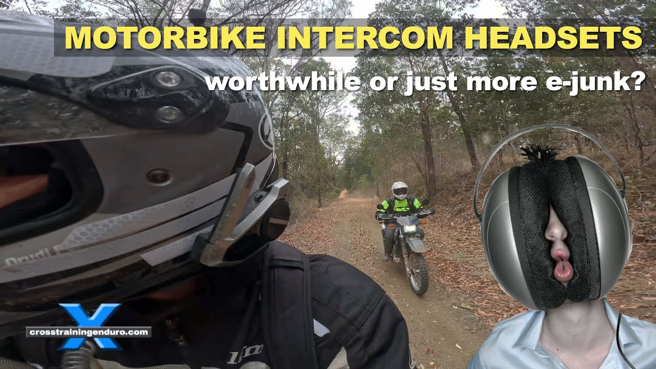 Motorbike intercom headsets: worthwhile or just more e-bling?︱Cross Training Adventure