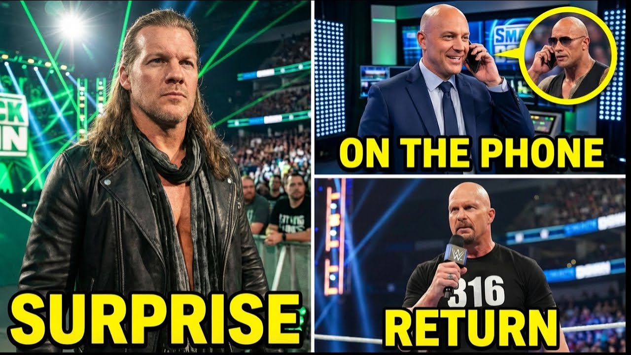 WWE BOMBSHELLS: Chris Jericho Return Rumors, Stone Cold Talks & The Mystery RAW Phone Call! 