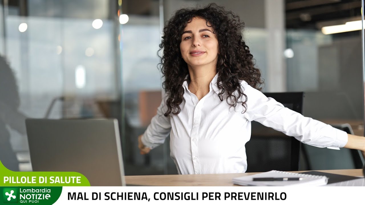 Mal di schiena, consigli per prevenirlo