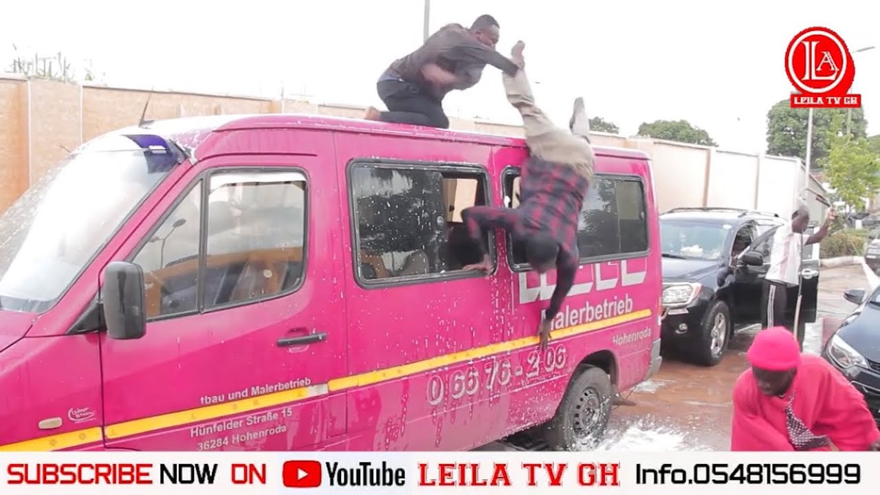 LEILA FALLS OFF FROM (DR LIKEES)TRUCK WHILES FIGHTING WITH NANTANQUEENA