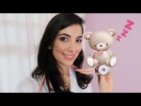 ASMR Roleplay Pediatra 🎧BINAURAL👂 Vídeo relaxante para ajudar a dormir