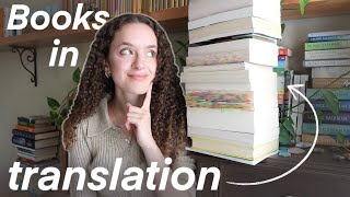 Books in translation: TBR &amp; recommendations // new series // 2023