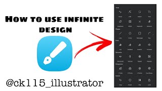 How to use infinite design || Cartoon photo editing tutorial || Step by step || ck115_illustrator