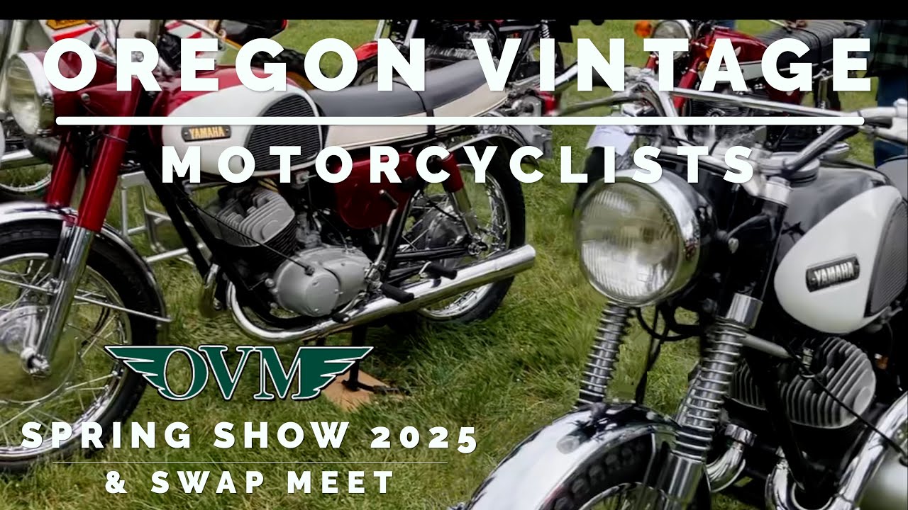 OVM - Oregon Vintage Motorcyclists annual show & swap meet - Rickreal