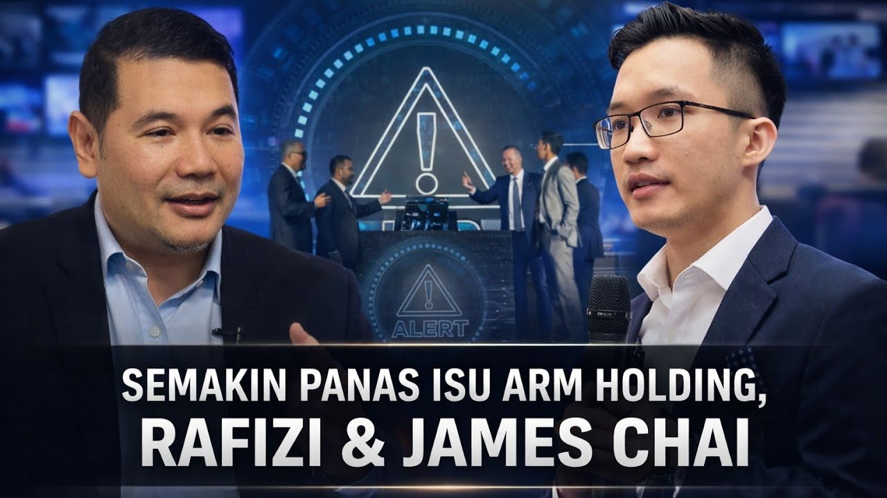 DJ Dedah Info Terbaru Isu Skandal ARM Holding, Rafizi & James Chai