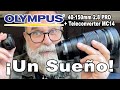 Prueba Olympus / Zuiko 40-150mm 2.8 PRO + Teleconverter MC14 - EN ESPAÑOL