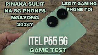 ITEL P55 5G GAME TEST - GRABE NAMAN TO NAPAKA MURA NA 5G PHONE PWEDE SA GAMING NGAYONG 2024!