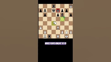 Amazing checkmate in 4 #chess #chesstactics