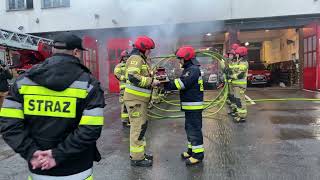 Ostatnia zmiana służby strażaka z JRG 1 w Elblągu
