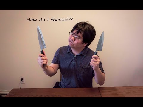 Choosing a single bevel knife