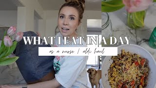 MEAL PREP | WHOLE FOOD EATING \ NURSE MEAL PREP & ALDI HAUL