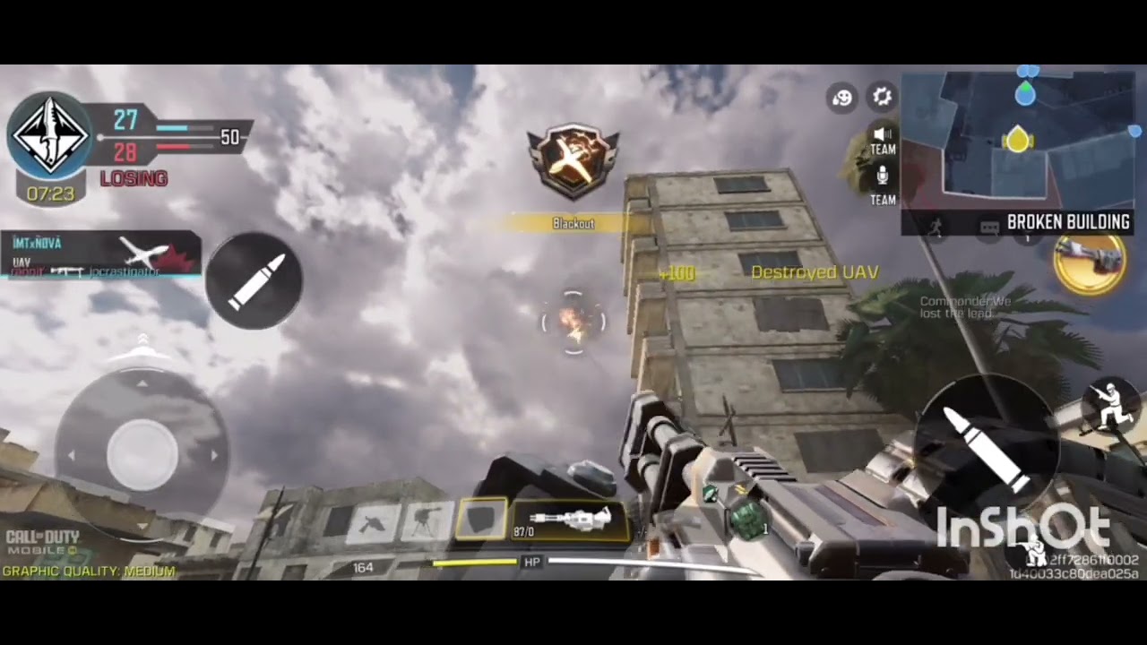 Destroying UAV in CodM - YouTube