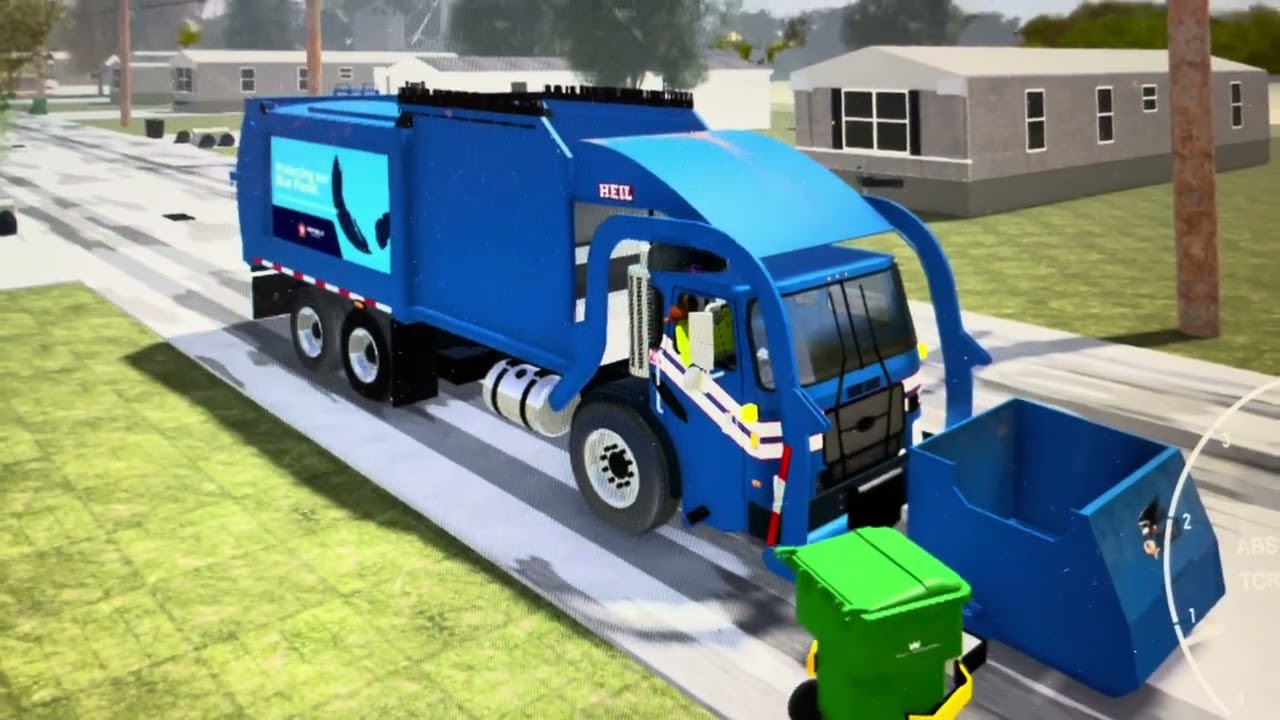 Republic Services Autocar ACX Heil Curotto can on wm trash in Roblox