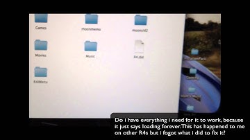 My New R4 Just Keeps Loading???