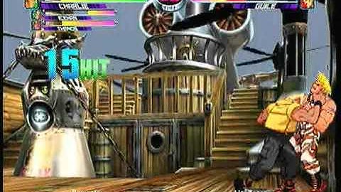 MvC2: Charlie 100% Sequence (1 Meter - Unrollable)