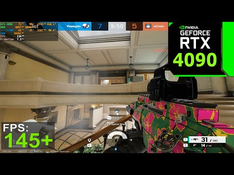 Rainbow Six Siege : RTX 4090 24GB - (4:3 2k MAX Ultra Settings)