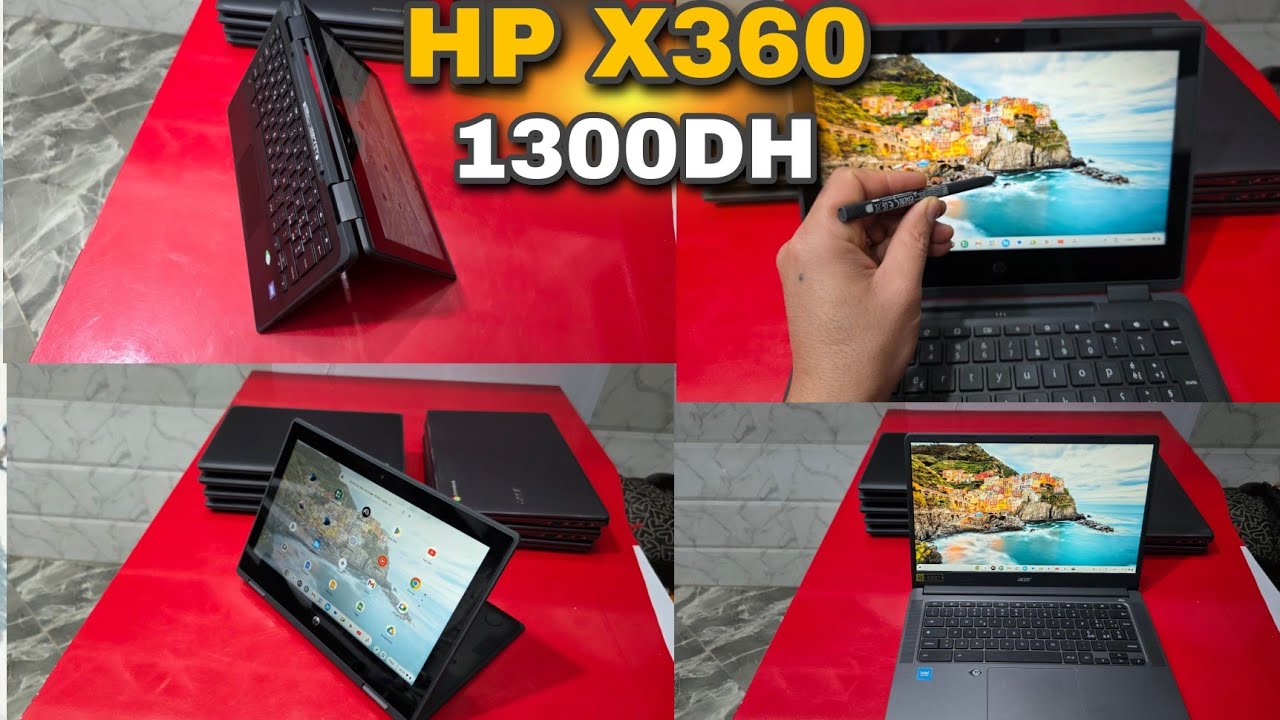 شاهد حواسيب جديده وسعر أكثر من رائع فقط 30 قطعه موجوده HP X360