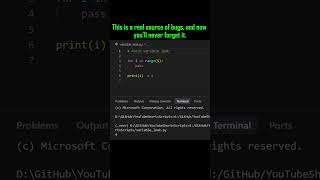 Python Variables Can Leak #Python #PythonTips #CodingShorts #PythonTricks #DevAsService