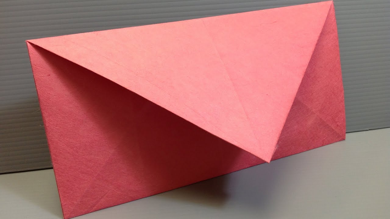 Make Your Own Origami Envelopes ANY SIZE! YouTube