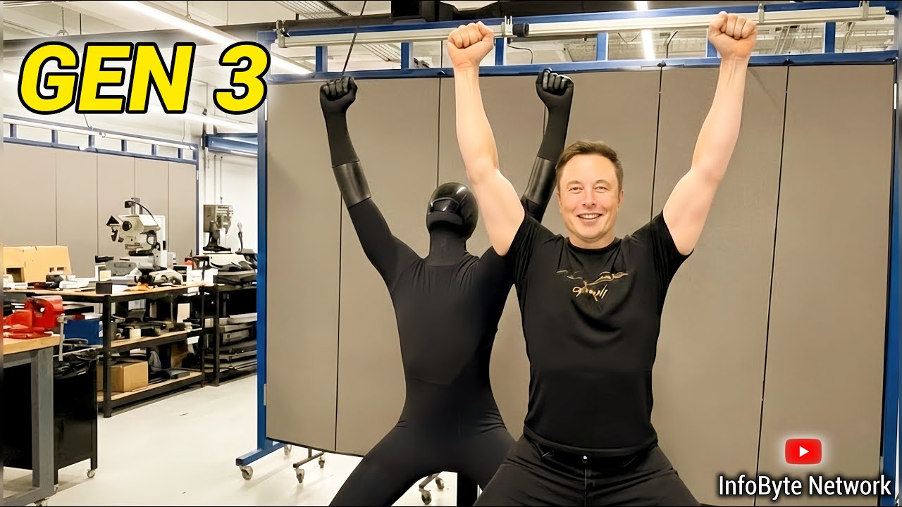 Elon Musk’s Tesla Bot Gen 3 Just Leaked This Changes Everything Tesla news!