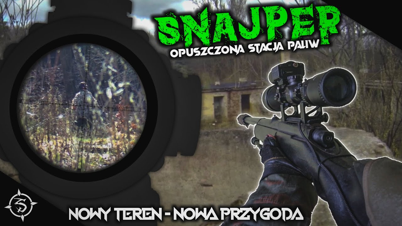 SNAJPER Na Opuszczonej Stacji Paliw | ASG Strzelanka