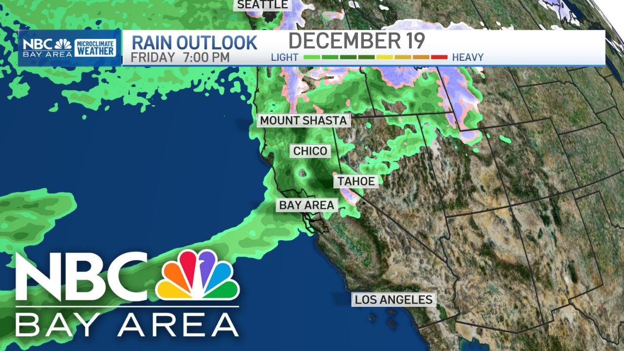 Bay Area forecast: When heaviest rain returns - YouTube