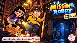 The Missing Robot! | Part 2: The Secret Door | A2 English Story